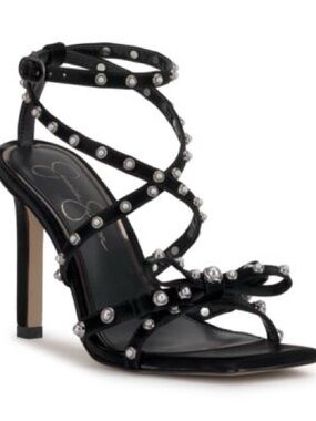 Jessica Simpson Loelva Strappy Studded Dress Sandals